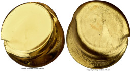 Elizabeth II gold Mint Error Proof "National Parks" 100 Dollars 1985 PR69 Ultra Cameo NGC, Royal Canadian mint, KM144, Fr-16. Multi-struck, and quite ...