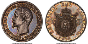 Napoleon III Specimen Pattern 5 Francs 1853 SP62 PCGS, KM-PnA90, Maz-1635 (R3). The first of this rare Pattern struck at the inception of Napoleon III...