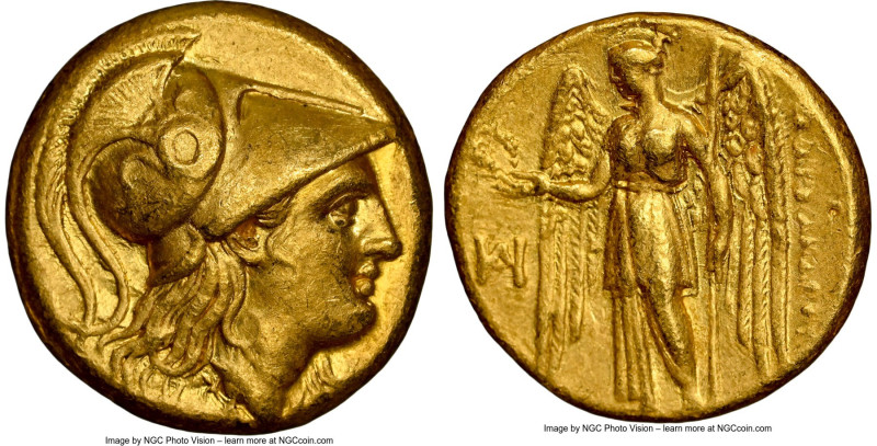 MACEDONIAN KINGDOM. Alexander III the Great (336-323 BC). AV stater (17mm, 8.58 ...