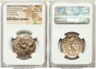 THRACIAN ISLANDS. Thasos. Ca. 2nd-1st centuries BC. AR tetradrachm (30mm, 16.63 gm, 1h). NGC MS S 5/5 - 5/5. Ca. 148-90/80 BC. Head of Dionysus right,...