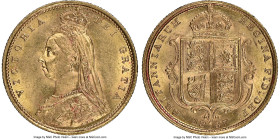 Victoria gold "Jubilee Head" 1/2 Sovereign 1887-S MS62+ NGC, Sydney mint, KM9, S-3871A, Marsh-485C (R4). Approximate Mintage: 16,750. Scarce in anythi...