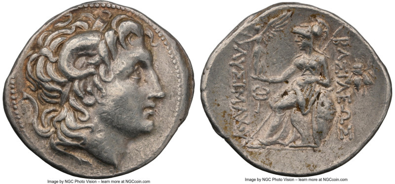 THRACIAN KINGDOM. Lysimachus (305-281 BC). AR tetradrachm (32mm, 17.18 gm, 12h)....