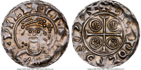 William I, the Conqueror (1066-1087) Penny ND (1066-1087) MS63 NGC, Winchester mint, Leowold as moneyer, PAXS type (BMC VIII), S-1257, N-848. 1.38gm. ...