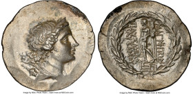 IONIA. Magnesia ad Maeandrum. Ca. mid-2nd century BC. AR tetradrachm (33mm, 16.74 gm, 12h). NGC Choice AU 5/5 - 4/5. Pausanias, son of Pausanias, magi...