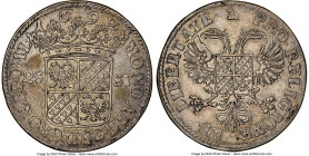 Groningen & Ommeland. Provincial Piefort 28 Stuivers (Florijn) 1692 AU53 NGC, KM-P25, Delm-1120a. 36.72gm. Incredibly scarce in Piefort and among the ...