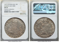 Kampen. Provincial Rijksdaalder 1657 MS65 NGC, KM52, Dav-4985. Admittedly soft in areas, nonetheless an absolutely astounding Gem representative for t...