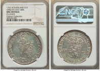 Utrecht. Provincial Ducat 1762 UNC Details (Cleaned) NGC, KM93.1, Dav-1845, Delm-982. A prolific and pleasing type; this example with somewhat muted a...