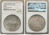 West Friesland. Provincial Ducaton (Silver Rider) 1786 MS64 NGC, KM127.3, Dav-1834. A stunning example of the type, wrapped in a lustrous, milk-toned ...