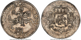 West Friesland. Provincial silver Double Ducaton (2 Silver Rider) 1670 MS63 NGC, KM-P13, Dav-A4939, Delm-1019a, PW-Wf28.1. Exceedingly flashy and stru...