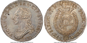Sardinia. Vittorio Amedeo III 1/2 Scudo 1792 MS63 NGC, Turin mint, KM72. SABAVD in legends. Glistening surfaces are complimented by closely cropped ca...