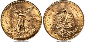Estados Unidos gold 50 Pesos 1929 MS65 NGC, Mexico City mint, KM481, Fr-172. A more prolific date within the coveted 50 Pesos series, whose radiances ...