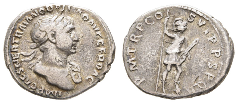 Römer Kaiserzeit
Trajanus, 98-117 AR Denar 103-111 n. Chr. Rom Av.: IMP TRAIANO...