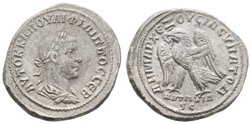 Römer Kaiserzeit
Philippus I. Arabs, 244-249 Æ Tetradrachme 248 Antiochia, Syri...