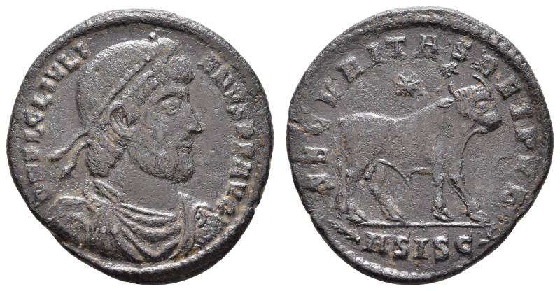 Römer Kaiserzeit
Julianus II. Apostata, 355-363 Æ Doppelmaiorina 361-363 Siscia...