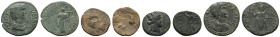 Lots und Sammlungen
 vier unterschiedlich erhaltene Bronzenominale