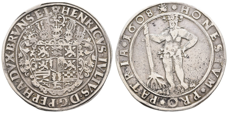 bis 1799 Braunschweig-Wolfenbüttel
Heinrich Julius, 1589-1613 Taler 1608 Zeller...