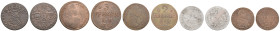 bis 1799 Allgemein
 Lot Geistlichkeit 18. Jh. 1744-1795 1 Liard Liège (Lüttich), 1744 (3,346 g), wie KM 146 (ab. Wappenform auf dem Avers); 1 Schilli...