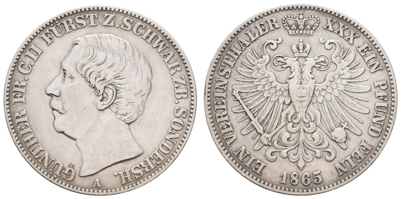 1800 bis 1871 Schwarzburg-Sondershausen
Günther Friedrich Carl II. 1835-1880 Ta...