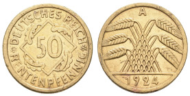 Notgeldmünzen 1914-1923
 Lot aus Kriegs- und Notgeld 1917-1924 Kriegsgeld: 10 Pfennige Lippe, 1917 (2,415 g), Menzel 15351.1; 5 Pfennige Herzogtum Br...