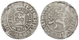 bis 1799 Böhmen
Johann von Luxemburg, 1310-1346 o. J. Prager Groschen, Av.: Krone in doppelter Umschrift, Rv.: n. links schreitender böhmischer Löwe,...