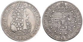 bis 1799 Habsburg
Leopold I., 1657-1705 Taler 1701 Hall ohne Münzmeister, Av.: belorbeerte deutsch geharnischte Büste des Kaisers nach rechts, Rv.: b...