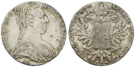 bis 1799 Habsburg
Maria Theresia, 1740-1780 Taler (1780) Wien spätere Prägung Hafner 47 27.97 g. ss