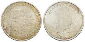 ab 1800 Dänemark
 2 Kroner 1953 zur Kampagne gegen Tuberkulose, kl. Kr. K.M. 844 vz-