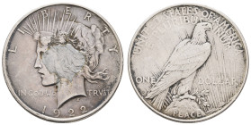 ab 1800 Allgemein
 schöne Sammlung überwiegend aus Europa, bestehend aus 18 Silbermünzen, von 1922 bis 1994, darunter 1 Dollar "Peace Dollar" von 192...