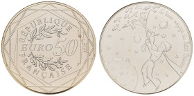 Euroländer Frankreich
 50 € (5) 2016 Paris Le Petit Prince - Le beau voyage du Petit Prince , 36.9 g Feinsilber, Auflage: nur 50.000 Stück, im Origin...
