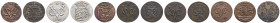 Indien (Niederländisch Indien)
Vereenigde Oost-Indische Compagnie - VOC kleines Lot aus 6 Münzen der Niederländischen Ostindien-Kompanie, in untersch...