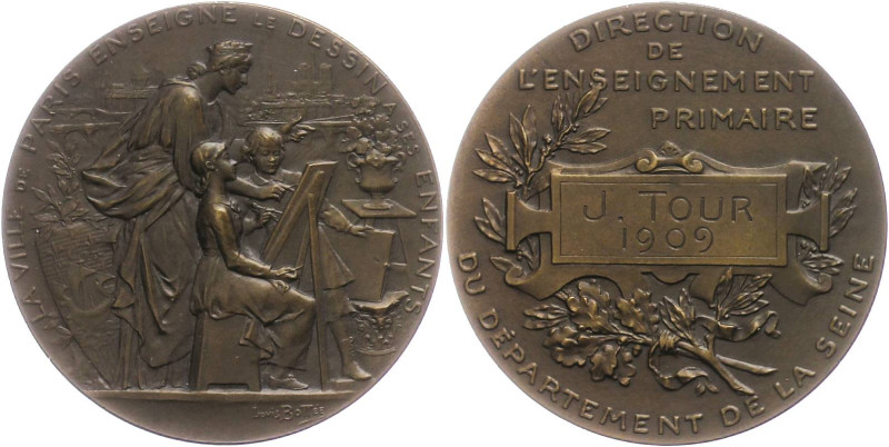 Sonstige Medaillen Europa
Belgien 1909 Belgien, Bronzemedaille von Bottée. 50,5...