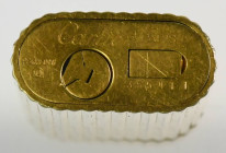 Sonstiges
 Cartier Feuerzeug, feine alte Riffelform, vergoldet, Nr. 35541 I, funktionierend mit deutlichen Gebrauchsspuren