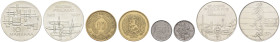 ab 1800 Finnland
Republik seit 1918 Lot von 4 Stück. 10 Markaa 1931, Bronze, 7,88 g, gute Umlauferhaltung; 10 Markaa 1967 L, 'Wildgänse', 24,09 g, Si...