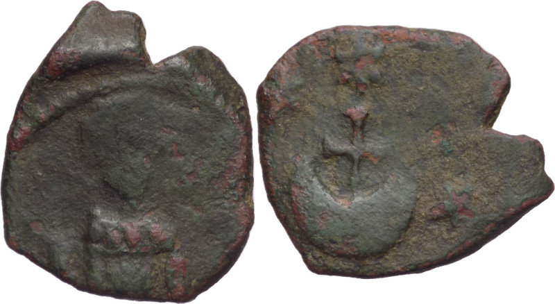 Capua - 1 Follaro - Ruggero II (1139 - 1154) - Gr. 1,40 - RR - Ae - Mir.# 398
...