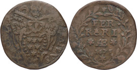 Ferrara - 1/2 Baiocco 1675 - Clemente X (1670 - 1676) - Gr. 6,67 - CNI# 18-33

BB

SPEDIZIONE SOLO IN ITALIA - SHIPPING ONLY IN ITALY