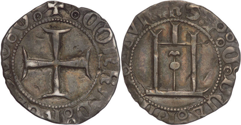 Genova - 1 Grosso - Repubblica (1450 -1458) - Gr. 2,80 - Ag. - p. campo fregoso ...