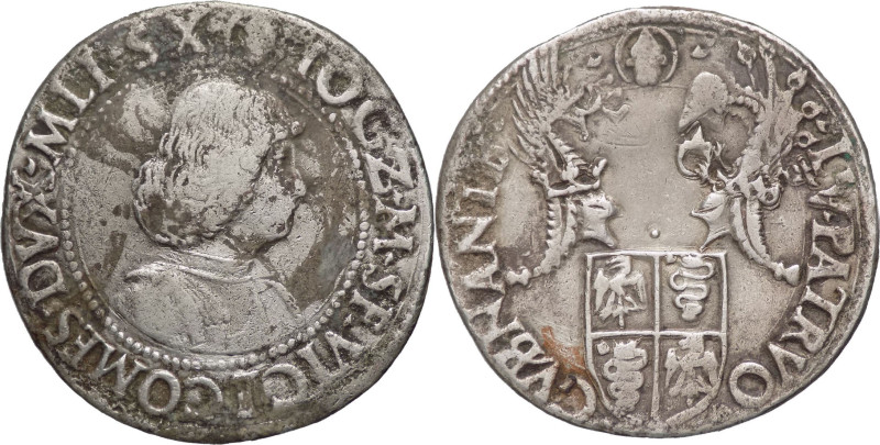 Milano - 1 Testone - Gian Galeazzo Maria Sforza (1476 - 1481) - Gr. 9,5 - RR - M...