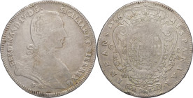 Napoli - 1 Piastra 1766 - Ferdinando IV (1759 - 1816) - I° tipo - Ag. - Gig. 44

qBB

SPEDIZIONE SOLO IN ITALIA - SHIPPING ONLY IN ITALY