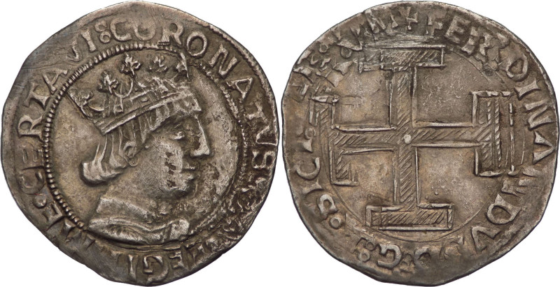 Napoli - 1 Coronato - Ferdinando I (1452 - 1494) - Gr. 3,82 - Mir.# 68

SPL
...