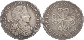 Napoli - 8 Grana 1690 - Carlo II (1674 - 1688) - Gr. 2,07 - Ag. - Mir. 304

SPL

SPEDIZIONE SOLO IN ITALIA - SHIPPING ONLY IN ITALY