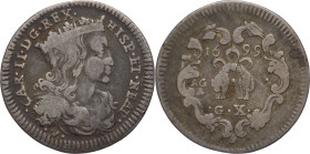 Napoli - Carlo II di Borbone (1674-1700) - Carlino con Tosone 1699 - gr. 2,1

SPEDIZIONE SOLO IN ITALIA - SHIPPING ONLY IN ITALY