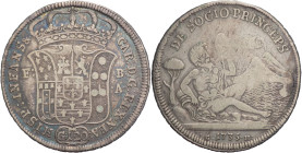 Napoli - 1 Piastra 1735 - Carlo di Borbone (1734-1759) - I° tipo - zecca di Napoli - Ag.- gr. 24,83 - Gig. 23

BB+

SPEDIZIONE SOLO IN ITALIA - SH...