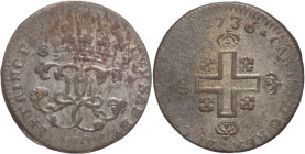 Savoia - 1 Soldo 1736 - Carlo Emanuele III (1580 - 1630) - gr. 2,05 - Nom.# 63 Mont.# 60 - difetti di tondello

BB/SPL

SPEDIZIONE SOLO IN ITALIA ...