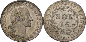 Torino - Vittorio Amedeo III (1773-1796) - 15 soldi 1794 - Non comune - Mont. 374 - Mi - argentatura intatta

qFDC

SPEDIZIONE SOLO IN ITALIA - SH...