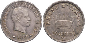 10 soldi 1809 - Napoleone I (1805 - 1814) - zecca di Milano - NC - Gig. 176

qFDC

SPEDIZIONE SOLO IN ITALIA - SHIPPING ONLY IN ITALY
