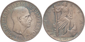 10 lire 1936 - Vittorio Emanuele III (1900 - 1943) - Impero - zecca di Roma - Ag. - Gig. 64 - patina visibile

BB

SPEDIZIONE SOLO IN ITALIA - SHI...