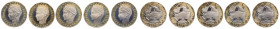 lotto di 5 monete 1000 Lire bimetalliche - dal 1997 al 2001 - tutte in versione Fondo Specchio

FDC

SPEDIZIONE IN TUTTO IL MONDO - WORLDWIDE SHIP...