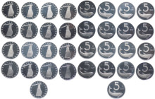 lotto di 18 monete da 5 Lire - "Delfino" - presenti tutte le annate emesse in versione Fondo Specchio

FS

SPEDIZIONE IN TUTTO IL MONDO - WORLDWID...