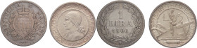 Lotto 2 monete da 1 Lira 1906 e 5 Lire 1938 

qFDC

SPEDIZIONE SOLO IN ITALIA - SHIPPING ONLY IN ITALY