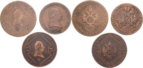 Austria - lotto di 3 monete da 30, 15, 6 kreuzer - Francesco II (1792 - 1806)

SPL

SPEDIZIONE SOLO IN ITALIA - SHIPPING ONLY IN ITALY